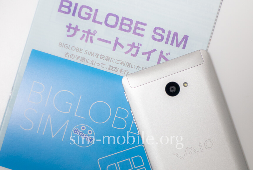 画像：BIGLOBEモバイル「SIMのみ適用特典（音声通話3GBプランの場合）」