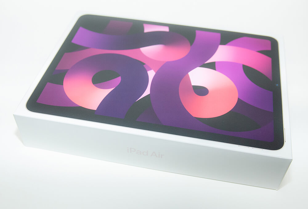 写真：iPad Air 第5世代（Wi-Fiモデル／ピンク）